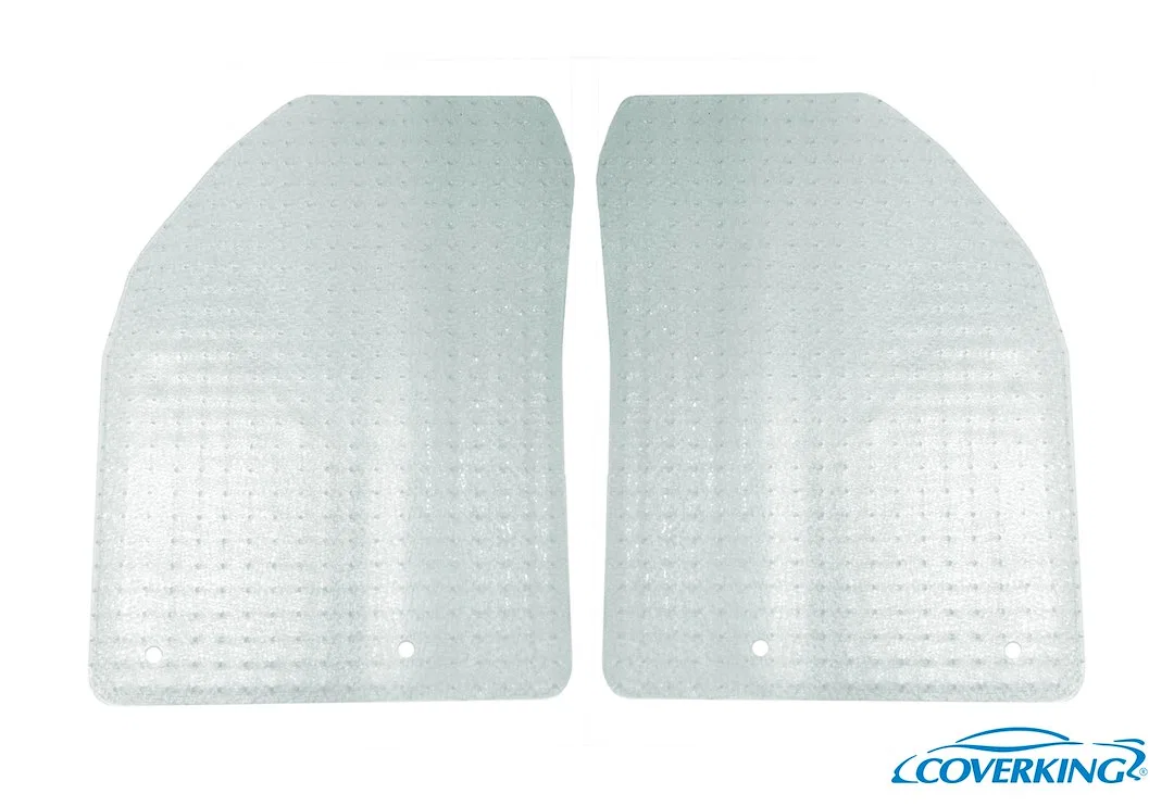 DFMB5FFD10208B1 – COVERKING Floor Mat, Direct-Fit Clear Nibbed 4 Piece With Plastic Grommets